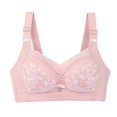 thumbnail image 1 of EQWLJWE Woman's Large Size Comfortable Breathable Bra Underwear No Rims True Bras For Women, 1 of 1