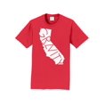 thumbnail image 1 of Gravity TradIng Cali Short-Sleeve T-Shirt - Athletic Red - White Logo - 3XL, 1 of 1
