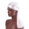 thumbnail image 4 of Unisex Men Women Headwear Headband Rapper Bboy Pirate Cap Hat Smooth Silk Cap, 4 of 5