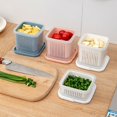 thumbnail image 5 of HLONK Berry Keeper Box for Fridge  Keep Berry Fresh for 20 Days  Refrigerator Produce Saver Food Storage Containers  Blue  Large, 5 of 5