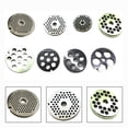 thumbnail image 3 of MYG No 5 Meat Grinder Orifice Plate Easy to Clean Stainless Steel Accessory, 3 of 5
