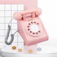 thumbnail image 1 of CHUANK Rotary Phone Toy - Retro Style Hand-eye Coordination Wear Resistant Single Line Emergency Desk Phone, 1 of 8