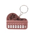 thumbnail image 1 of LYMAYTER Electronic Keyboard Keychain Pendant Mini Electronic Piano Shape Keychain Pendant - 8 Keys, Light MUS-CYYLic, Funny Gift, 1 of 7