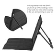 thumbnail image 4 of Outdoors Lounger Park Beach Chair Portable Folding Beach Lounge Chair For Adults With Adjustable Backrest, 4 of 8