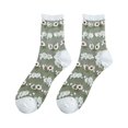 thumbnail image 1 of IROINID Économies Chaussettes à la Cheville pour Femmes Maille Dames Respirabilité Patchwork Chaussettes Fines Bas, 1 of 4
