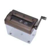 Kritne Manual Paper Shredder, Strip Cut Hand Crank Shredder, Assorted Colors