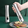 thumbnail image 2 of Electric Mill One-Hand Operation Adjustable Coarseness Professional Portable Stable Performance Pepper Grinder Household Supplies, 2 of 8