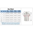 thumbnail image 3 of BOBOGOJP Button Down Shirt Men Short-Sleeve Regular-fit Stretch Poplin Shirt,Black M, 3 of 3