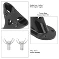 thumbnail image 3 of Flag Holder, 1in Inner Diameter Aluminum Alloy Flag Pole Bracket Practical 2 Position Rust Proof Stable Fixing Flag Holder For Wall Roof Outdoor Railing, 3 of 8