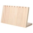 thumbnail image 4 of pitrice Necklace Jewelry Stand Wooden Slant Dangling for Pendant Tabletop Shows, 4 of 9