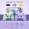 thumbnail image 2 of JUNWELL Switch Controller  Wireless Switch Pro Controller Compatible with Nintendo Switch/Lite/OLED  with Joystick Wake-up Dual Turbo Vibration -, 2 of 8