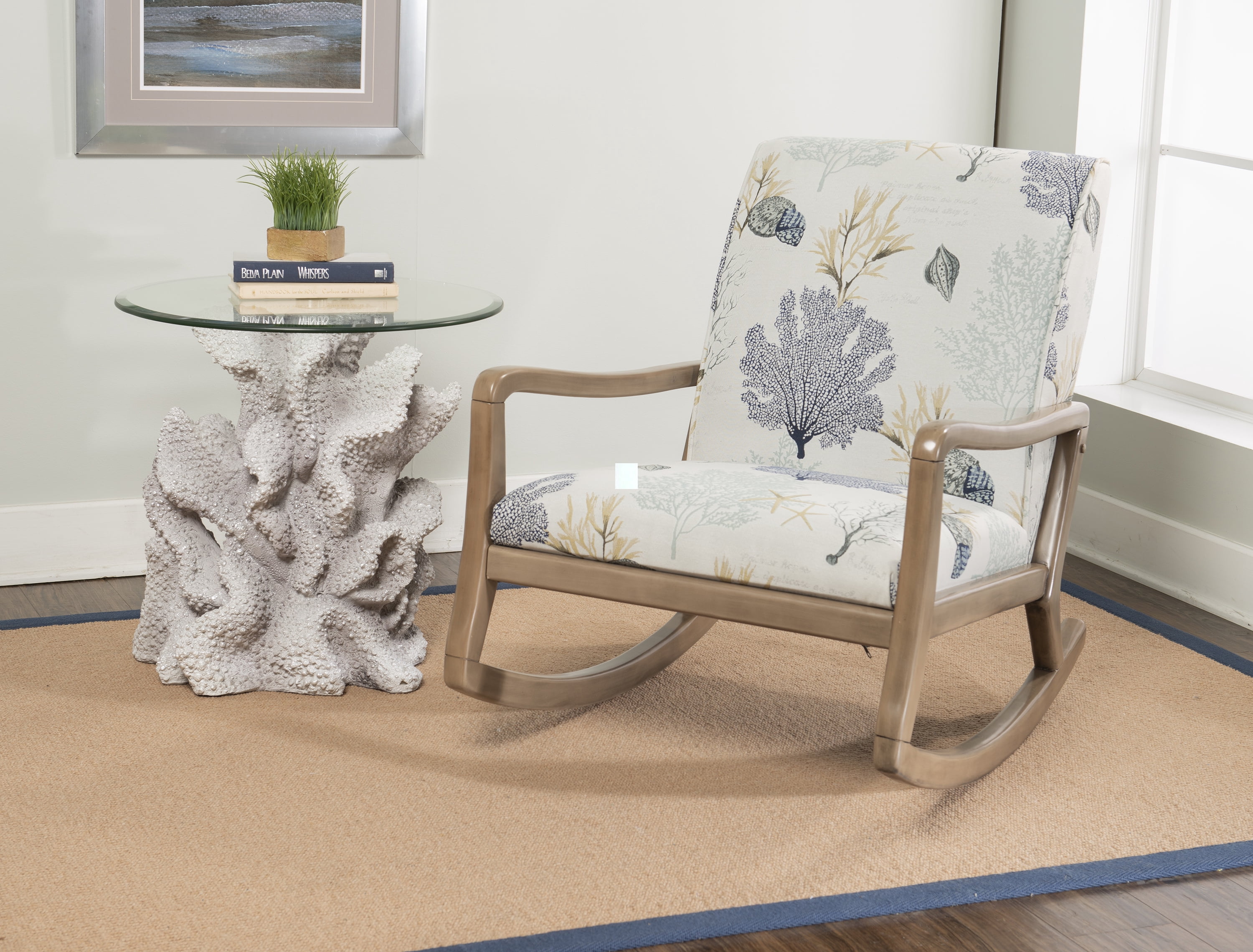 Athena Sisal & Blue 4' x 6' Accent Rug