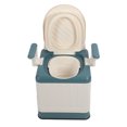 thumbnail image 1 of Commode de Chevet Mobile, Base Stable Scellée contre les Odeurs, Forte Capacité de Charge, Toilette Portable pour Adultes pour Activités Extérieures, 1 of 7