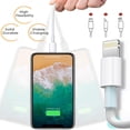 thumbnail image 4 of DEBGFS 3Pack for Charger Cord MFi Certified - Lightning Cable 3ft Durable Lightning to USB A Charging Cable Compatible with 13 12 11 Pro Max iPad Airpods, 4 of 8