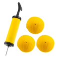 thumbnail image 4 of Roundnet Game Ball Replaceable Competitive Balls Mini Volleyball 6-Pack with Pump, 4 of 5