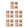 thumbnail image 2 of maskred 4piece Effortless Maintenance With Easy-care Decorative Pillow Cover Holiday Halloween-10 5Set, 2 of 6