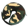 thumbnail image 2 of Pet Recovery Collar, Inflatable PVC Lining Prevent Scratch Bite Easy Storage Dog Cone Soft Adjustable Shoulder Strap Buckle  For Dogs Camo Hook And Hoop Fasteners,Blue USA Flag, 2 of 8