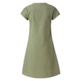 thumbnail image 4 of AMERTEER Robe Décontractée en Coton Style Été pour Femmes, 4 of 6