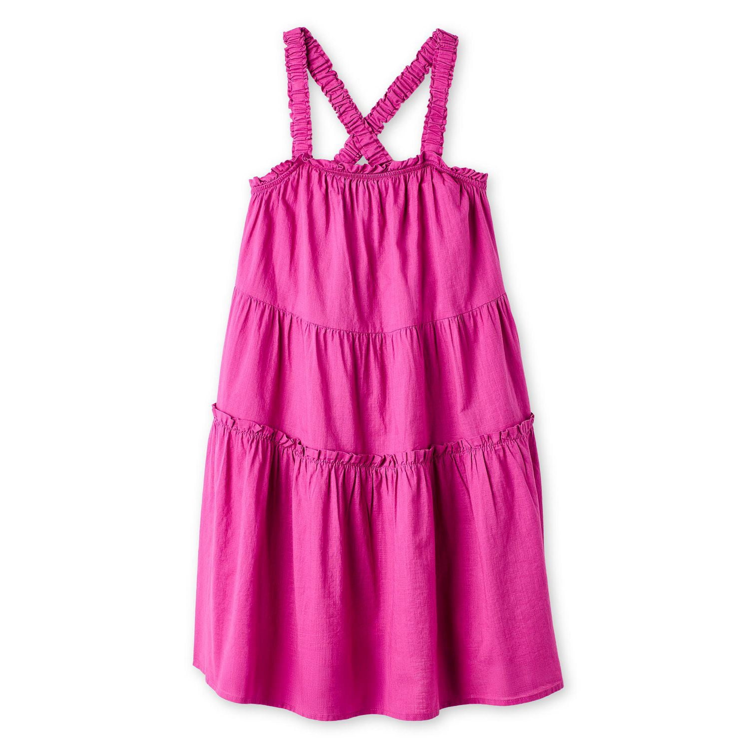 Robe étagée à lanières George pour filles