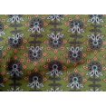 thumbnail image 4 of oneOone Cotton Poplin Fabric Leaves & Floral Block Decor Fabric Printed BTY 42 Inch Wide, 4 of 4