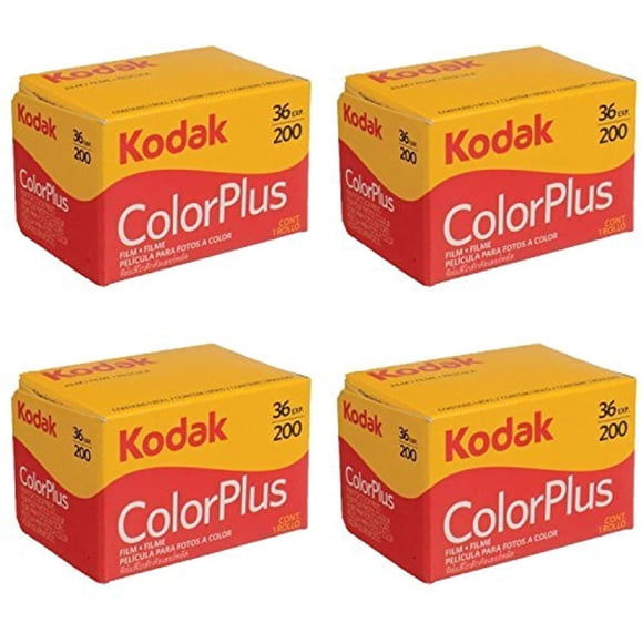 4 Rolls of Kodak Colorplus 200 ASA 36 Exposure