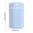 thumbnail image 2 of RKSTN Humidifiers for Bedroom Large Room USB Humidifier Portable Mini Household Humidifier Desktop Mini Purification Humidifier Nursery & Plants Bedroom Humidifier, 2 of 2