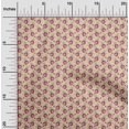thumbnail image 2 of oneOone Velvet Violet Fabric Jacobean Floral Sewing Craft Projects Fabric Prints By Yard 58 Inch Wide, 2 of 4
