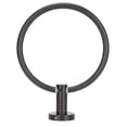 thumbnail image 1 of Porte-serviettes Rond Facile à Installer pour Balcon Noir, 1 of 8