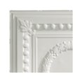 thumbnail image 1 of Fasade Rosette Matte White Ceiling Tile Sample 12" x 12" random portion no overlap, 1 of 1