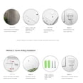 thumbnail image 5 of Salon Power Wall Mounted Hair Dryer for Bathroom with Heavy Duty Fast Drying Motor and Included Bracket, 5 of 5