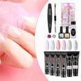 thumbnail image 4 of Polygel Nail Set Safe Professional Nails Bulider Gel All in One Manicure File Tools Kit, 4 of 9