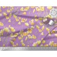 thumbnail image 3 of Soimoi Cotton Duck Fabric Buttercup Floral Decor Fabric Printed Yard 42 Inch Wide, 3 of 4
