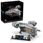 LEGO Star Wars Le crest du rasoir UCS Ensemble, collecteurs ultimes Series Kit modèle de vaisseau pour adultes, grand iconique Les Memorabilia Mandalorian collectionnable, 75331