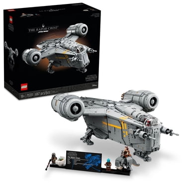 LEGO Star Wars The Razor Crest UCS Set, Ultimate Collectors Series Starship Model Kit for Adults, Large Iconic The Mandalorian Memorabilia Collectable, 75331