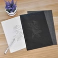 thumbnail image 1 of Cagogo under $5 Transfer Paper, 50 Sheets Transfer Paper Graphite Carbon Coated Paper, A4 Size 21x29.7cm Tracing Copy Paper for Arts Crafts, Reusable Carbon Paper for Woodworking Drawing, 1 of 8