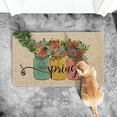 thumbnail image 2 of Spring Summer Holiday Welcome Door Mat Polyester Floor for St Patricks Day Indoor Entryway, 2 of 6
