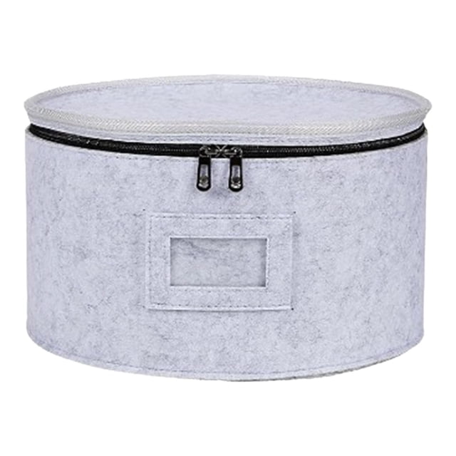 Luzkey Étui de Rangement pour Porcelaine, Boîte de Rangement Empilable pour Déménagement, Contenant de Rangement pour Vaisselle à Pied, Gobelets, Rangement et Transport 18cmx14cm