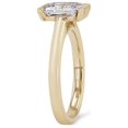 thumbnail image 2 of 0.50 T.C.W Radiant Shape Natural Diamond Latest Design Solitaire Wedding Ring for Ladies Solid 14K Yellow Gold Size 8, 2 of 7