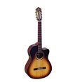 thumbnail image 2 of Performer Series Solid Top Slim Neck Acoustic-Electric Nylon Classical Guitar with Bag, 2 of 4