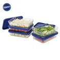 thumbnail image 3 of Pillsbury 10pc 3-Cup Rectangular Glass Food Storage Set, 3 of 4