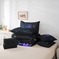 thumbnail image 4 of YST Trippy Cosmos Comforter Set, Celestial Astrology Bedding, 7pcs, King Size, 4 of 4