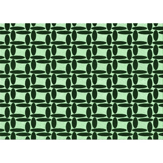 Ahgly Tapis Rectangulaire Lavable en Machine Intérieur Transitionnel Vert Pastel, 2 Pieds x 3 Pieds