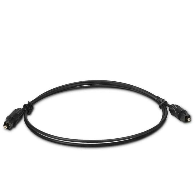 Câble Audio Numérique en Fibre Optique TOSLink Doré Cordon Barre de Son SPDIF