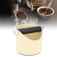thumbnail image 4 of Coffee Machine Grounds Box, Coffee Knocking Slag Bucket Non Slip Base Dishwasher Safe Low Noise Bevel Mouth Design Large Capacity  For Bar Yellow, 4 of 8