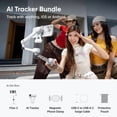 thumbnail image 2 of Insta360 Accessoire CINSABQA_Flow2Lite10 Flow 2 AI Tracker Bundle Summit Blanc, 2 of 5