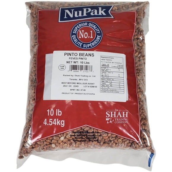 Nupak Pinto Beans 10lb
