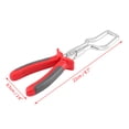 thumbnail image 2 of Car Fuel Feed Pipe Plier,Hose Removal Pliers ,Fuel Line Disconnect Tools,Gasoline Fuel Line Hose Clip Clamp Removal Tool, 2 of 9