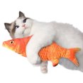 thumbnail image 1 of Electric Fish Cat Toy Realistic Moving Cat Toy Cat Kicker Fish Toy with Catnip, 1 of 8