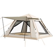 3-4/5-8 person self-erecting pop-up tent for camping, waterproof