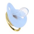 thumbnail image 2 of Newborn Pacifiers, Anti Static Baby  Arc Guard Silicone Material Integrated Design  For Outdoor For Home Blue, 2 of 8